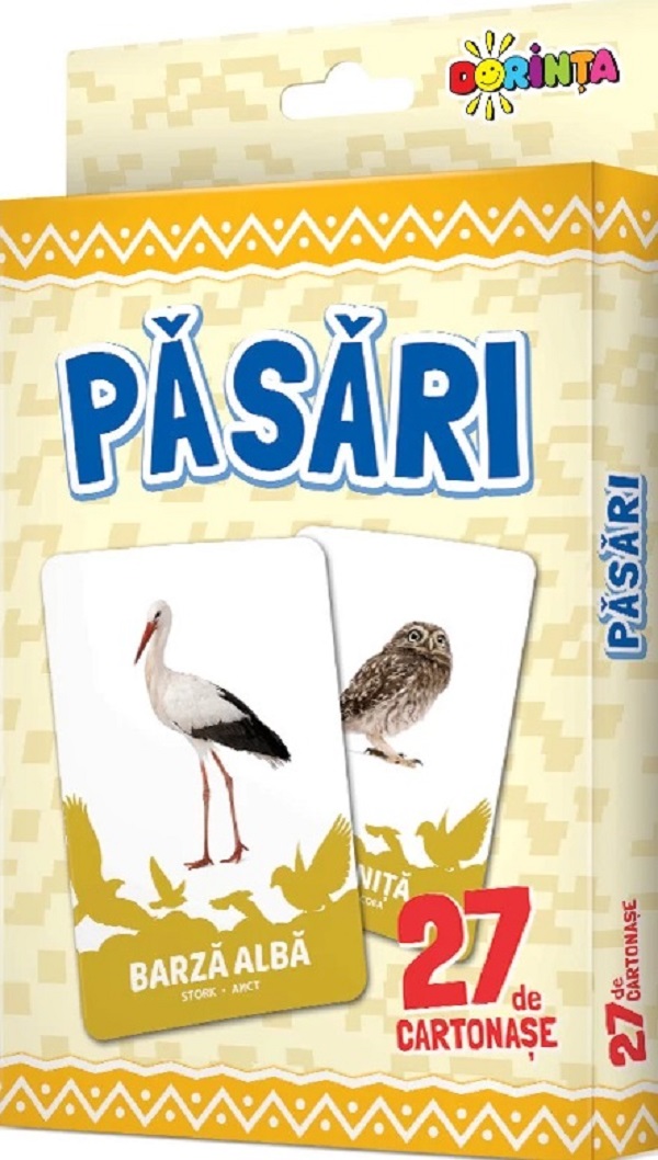 Pasari. 27 de cartonase