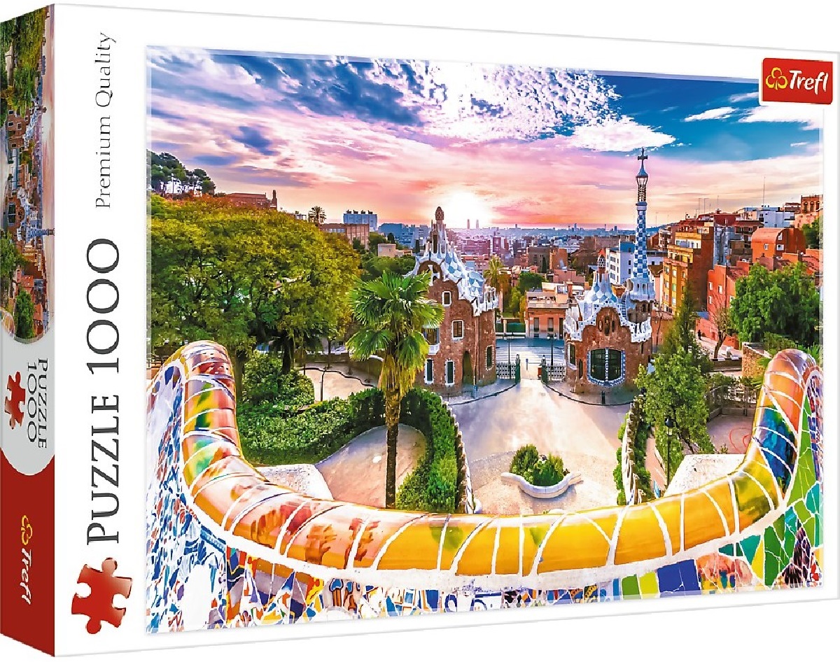 Puzzle 1000. Apus peste Barcelona