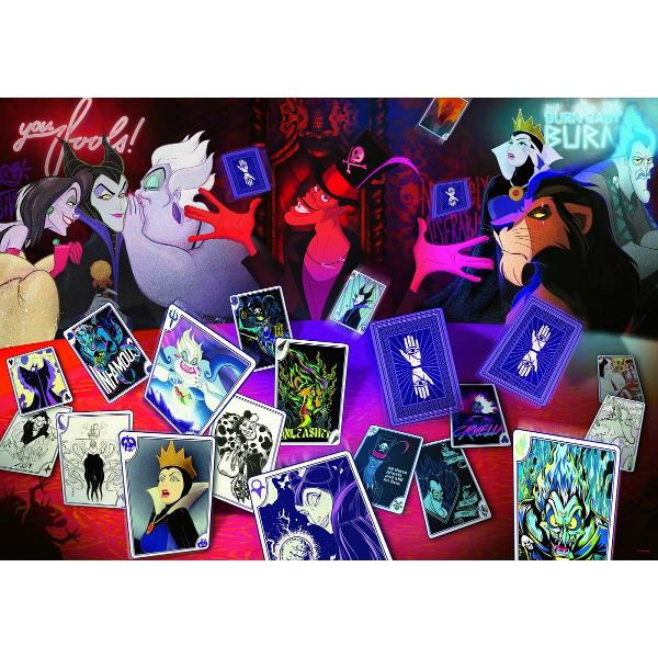 Puzzle 1000 Disney Villains. Doar cartile bune