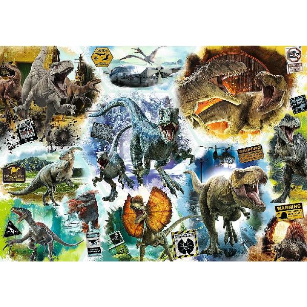 Puzzle 1000 Jurassic World. Pe urmele dinozaurilor