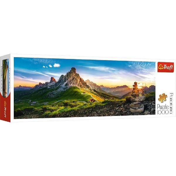 Puzzle 1000 Panorama. Muntii Dlomiti