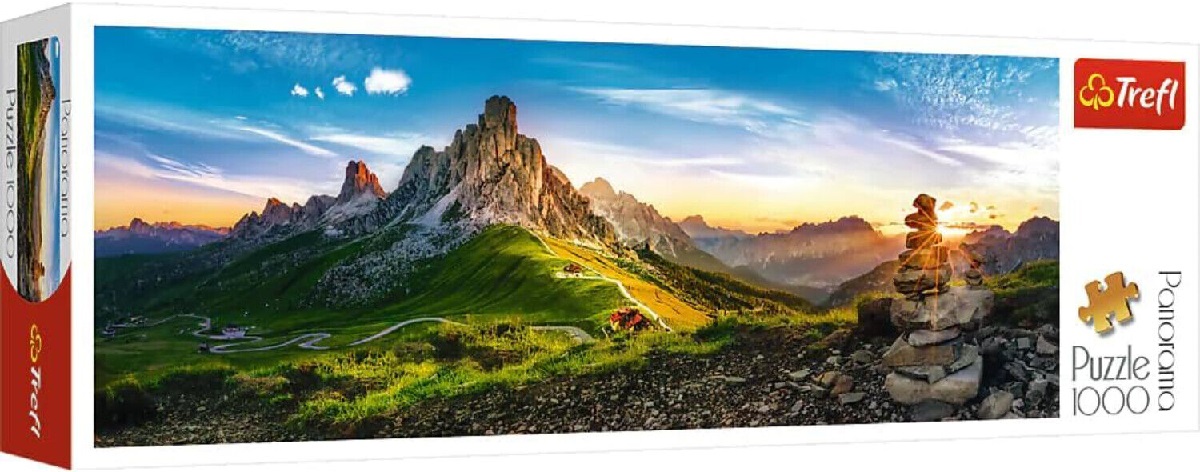 Puzzle 1000 Panorama. Muntii Dlomiti