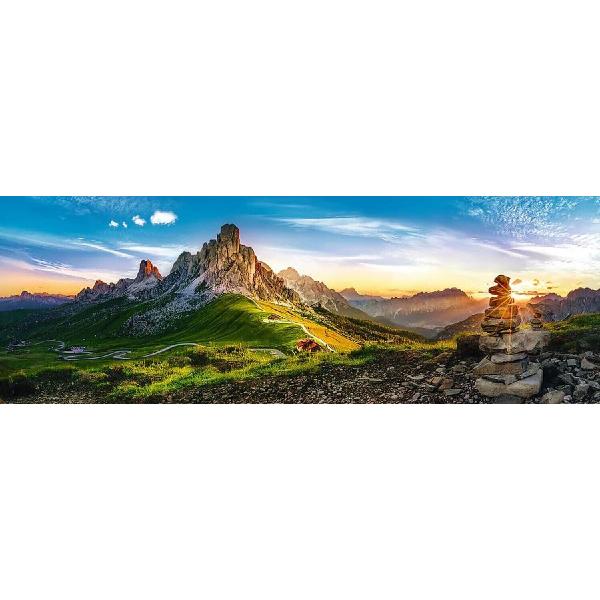 Puzzle 1000 Panorama. Muntii Dlomiti