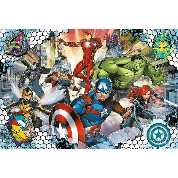 Puzzle 100 Avengers. Razbunatorii faimosi