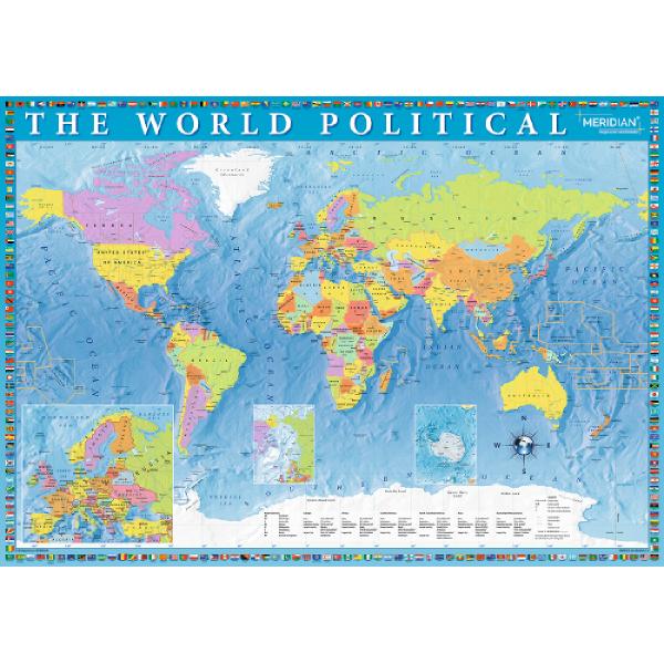 Puzzle 2000. Harta politica a lumii