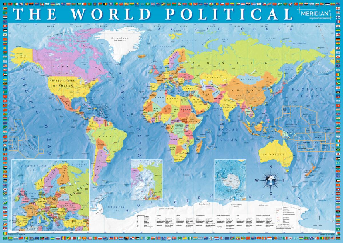 Puzzle 2000. Harta politica a lumii