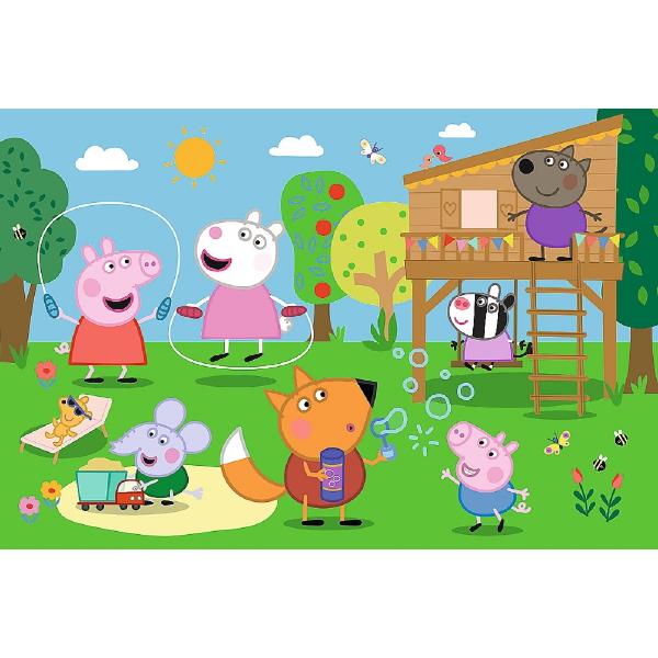 Puzzle 24 Maxi: Peppa Pig. Distractia din iarba