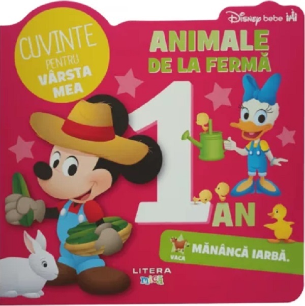 Disney bebe. Cuvinte pentru varsta mea. Animale de la ferma