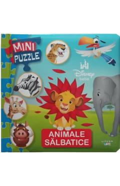 Disney Bebe. Mini puzzle. Animale salbatice