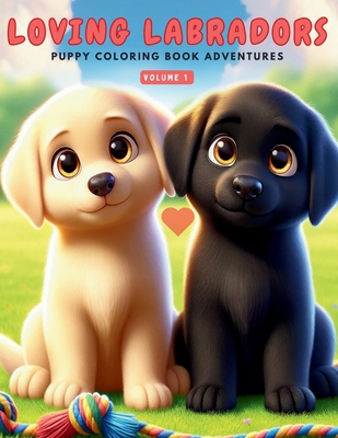 Loving Labradors: Puppy Coloring Book Adventures - Mona Fennessy