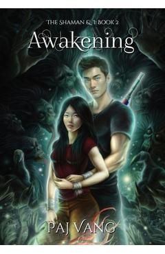 Coperta cărții 'Awakening: A YA Fantasy Romance with Fated Lovers - Illustrated - Paj Vang'
