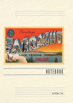 Vintage Lined Notebook Greetings from Farragut - Found Image Press