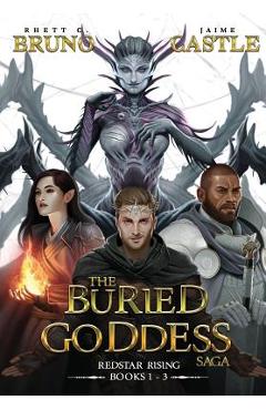 Poza produsului Buried Goddess Saga: Redstar Rising (Books 1-3) - Rhett C. Bruno