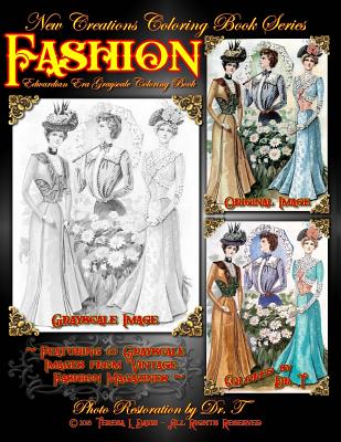 New Creations Coloring Book Series: Fashion - Edwardian Era - Brad Davis