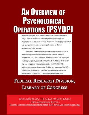 Analysis of Psychological Operations (PSYOP) - Library Of Congress