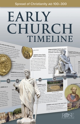 Coperta cărții 'Early Church Timeline: Spread of Christianity AD 100--300 - Rose Publishing'