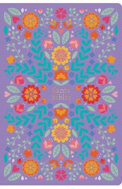 Coperta cărții 'Rvr 1960 Biblia Letra Gigante, Floreada, Símil Piel (2023 Ed.): Santa Biblia - B&h Español Editorial'