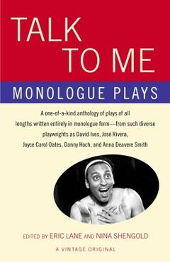 Coperta cărții 'Talk to Me: Monologue Plays - Eric Lane'