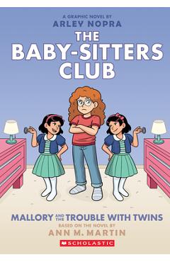 Poza produsului Mallory and the Trouble with Twins: A Graphic Novel (the Baby-Sitters Club #17) - Ann M. Martin