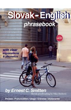 Coperta cărții 'Slovak-English phrasebook - Ernest C. Smitten'