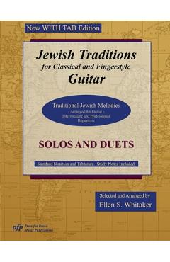 Poza produsului Jewish Traditions for Classical and Fingerstyle Guitar: WITH TAB Edition - Ellen S. Whitaker