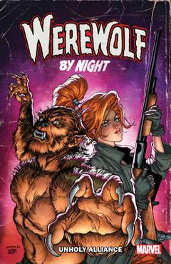 Coperta cărții 'Werewolf by Night: Unholy Alliance - Derek Landy'