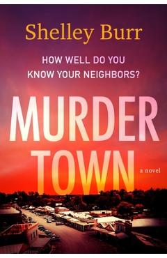 Coperta cărții 'Murder Town - Shelley Burr'