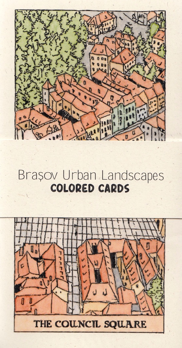 Ilustratii Brasov Urban. Color Landscapes