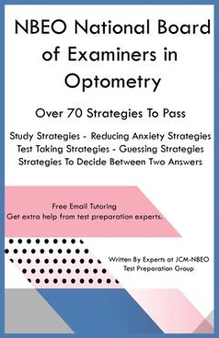 Coperta cărții 'NBEO National Board of Examiners in Optometry - Jcm-nbeo Test Preparation Group'