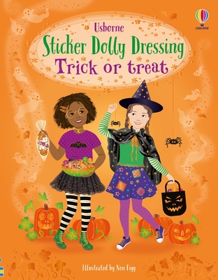 Coperta cărții 'Sticker Dolly Dressing Trick or Treat - Fiona Watt'