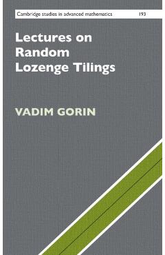 Coperta cărții 'Lectures on Random Lozenge Tilings - Vadim Gorin'