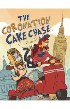 Coperta cărții 'The Coronation Cake Chase - Danny Cheesewright'
