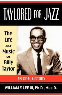 Coperta cărții 'Taylored for Jazz - William E. Iii Lee'