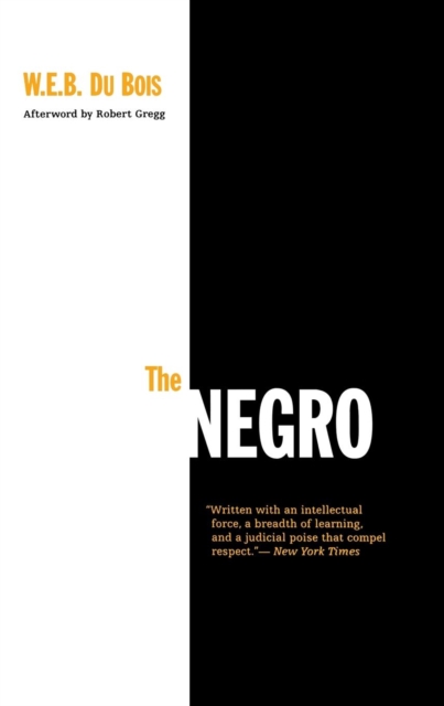 The Negro - W. E. B. Du Bois