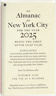 An Almanac of New York City for the Year 2025 - Susan Gail Johnson