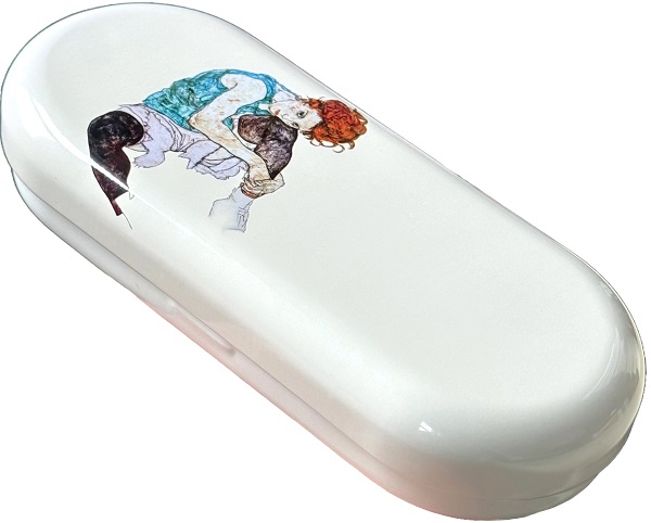 Etui ochelari: Edith, Egon Schiele