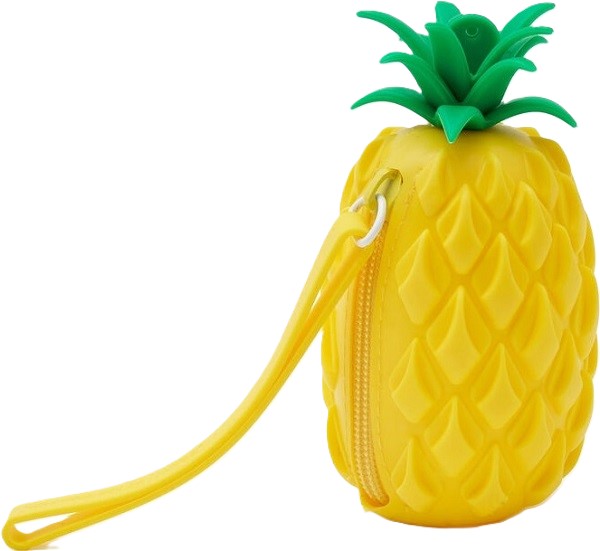 Portofel silicon: Ananas