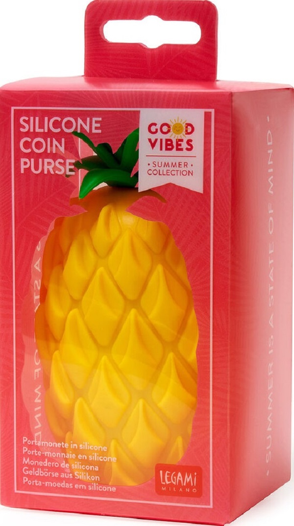 Portofel silicon: Ananas