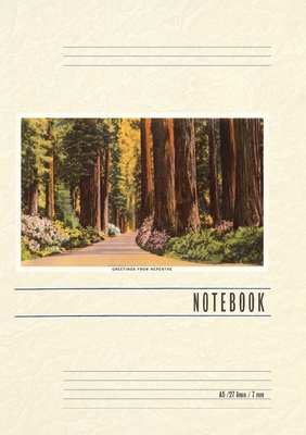 Vintage Lined Notebook Greetings from Nepenthe - Found Image Press