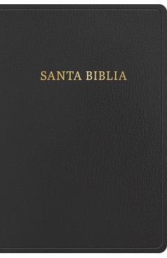 Coperta cărții 'Rvr 1960 Biblia Letra Gigante, Negro, Imitación Piel Con Índice (2023 Ed.): Santa Biblia - B&h Español Editorial'