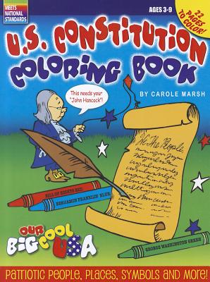 Coperta cărții 'The U.S. Constitution Coloring Book - Carole Marsh'