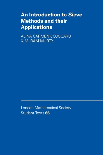 An Introduction to Sieve Methods and Their Applications - Alina Carmen Cojocaru