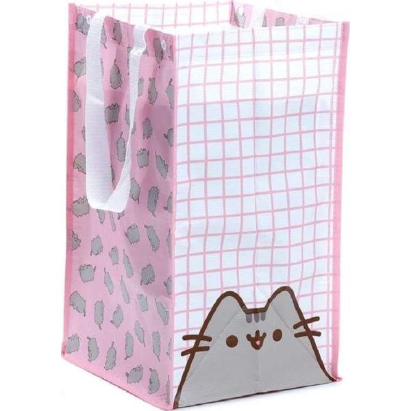 Set 3 pungi din plastic reciclat: Pusheen The Cat