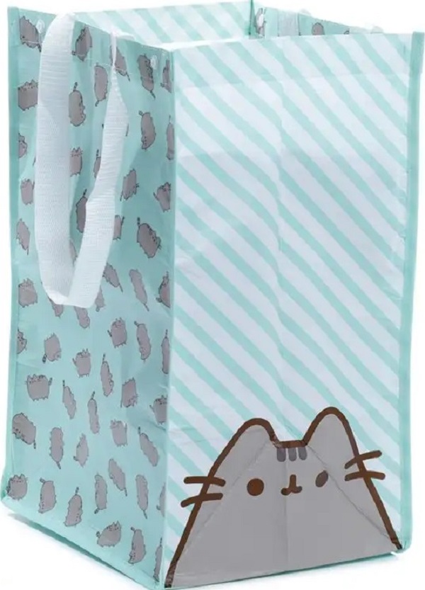 Set 3 pungi din plastic reciclat: Pusheen The Cat