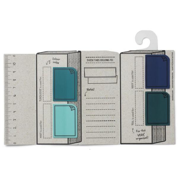 Sticky Notes Bookaroo. Blues