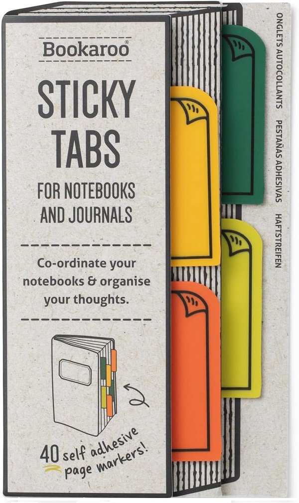 Sticky Notes Bookaroo. Greens