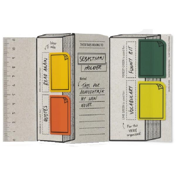 Sticky Notes Bookaroo. Greens
