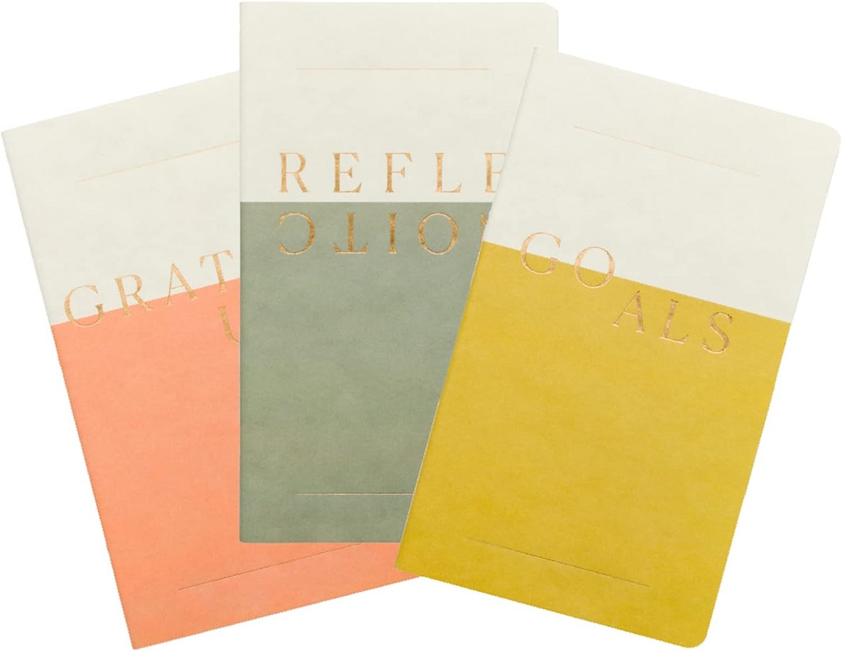 Set 3 carnete Wellness (Reflections, Goals, Gratitude)