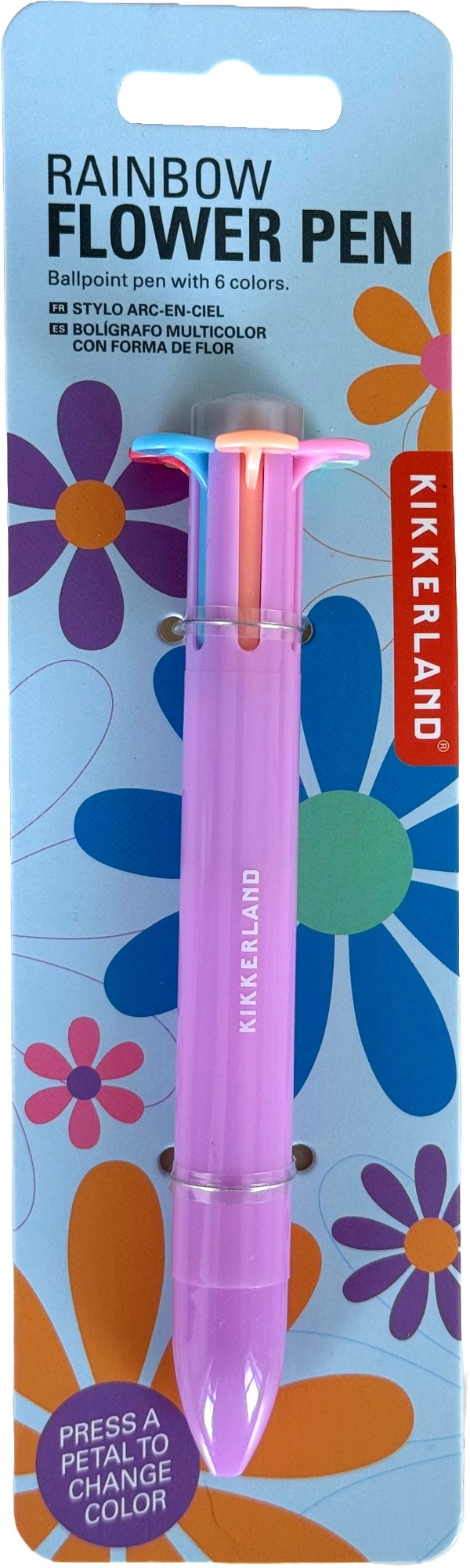 Pix 6 culori: Rainbow Flower. Roz