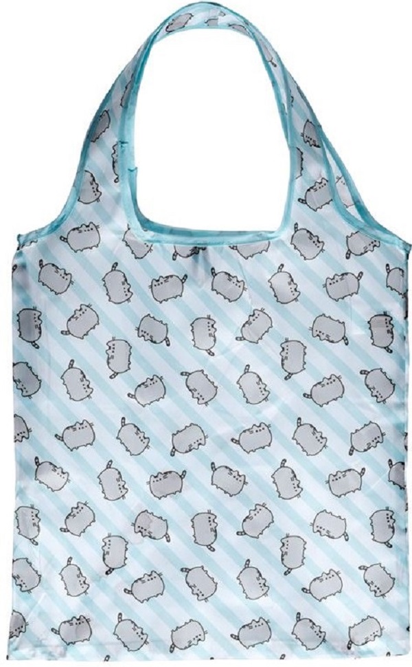 Sacosa: Pusheen Cat. Verde